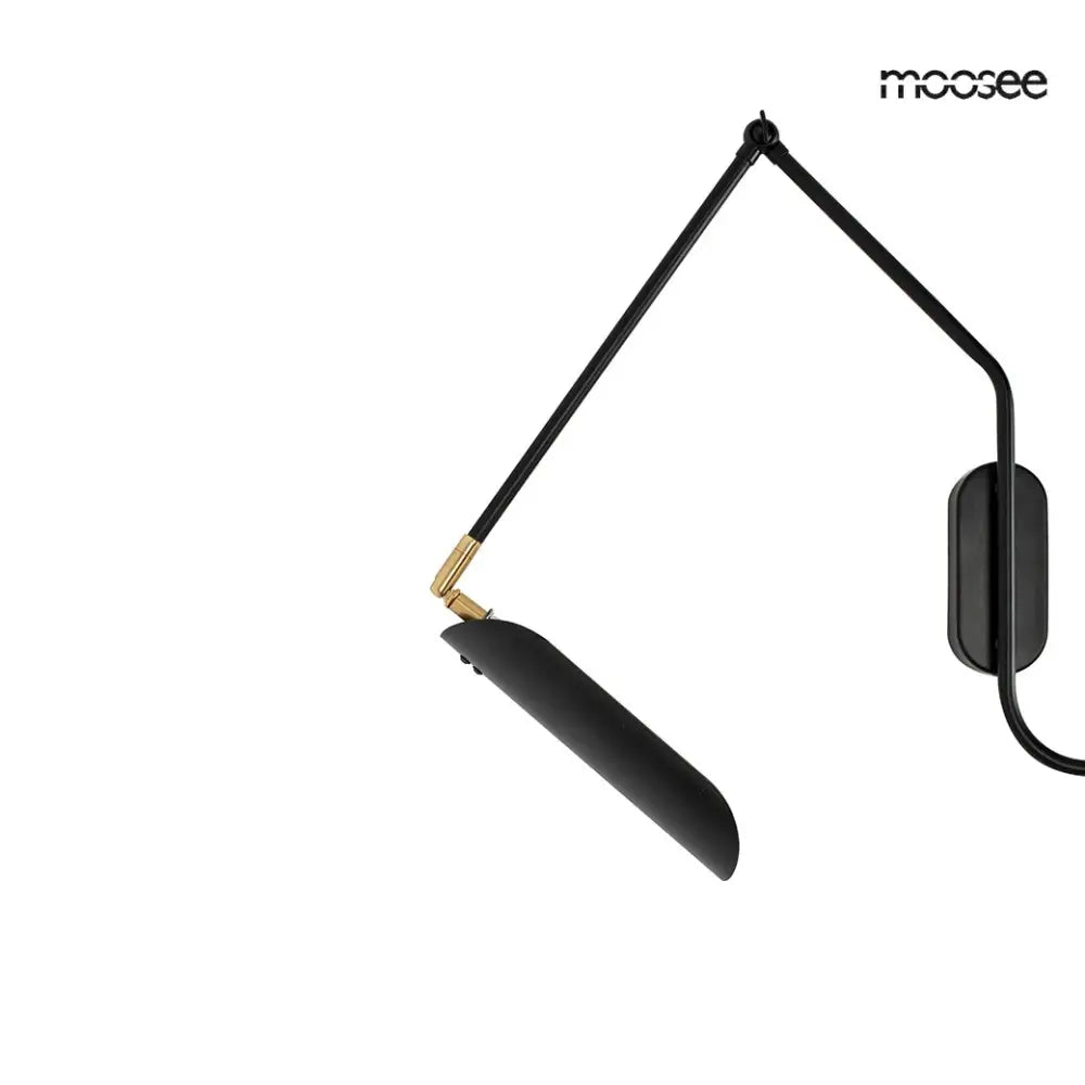Vägglampa MOOSEE - TENTA, svart - produktbild av Vägglampor från Moosee | Arvande