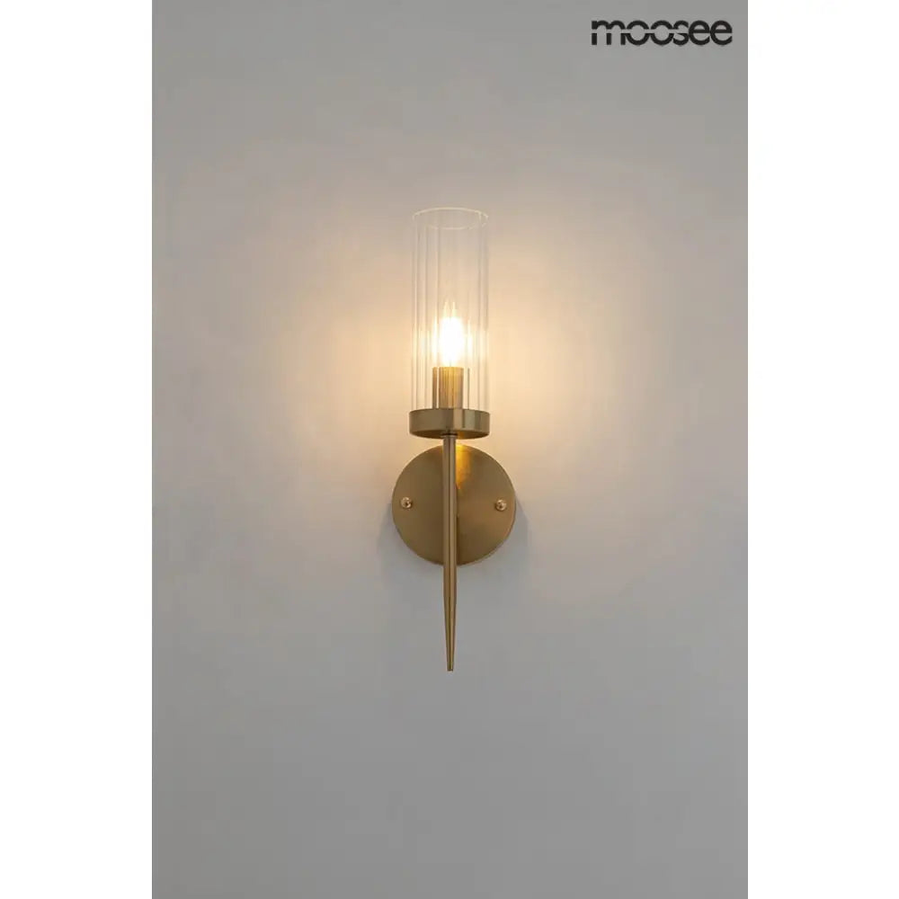 Vägglampa MOOSEE - TORCH, guld - produktbild av Vägglampor från Moosee | Arvande
