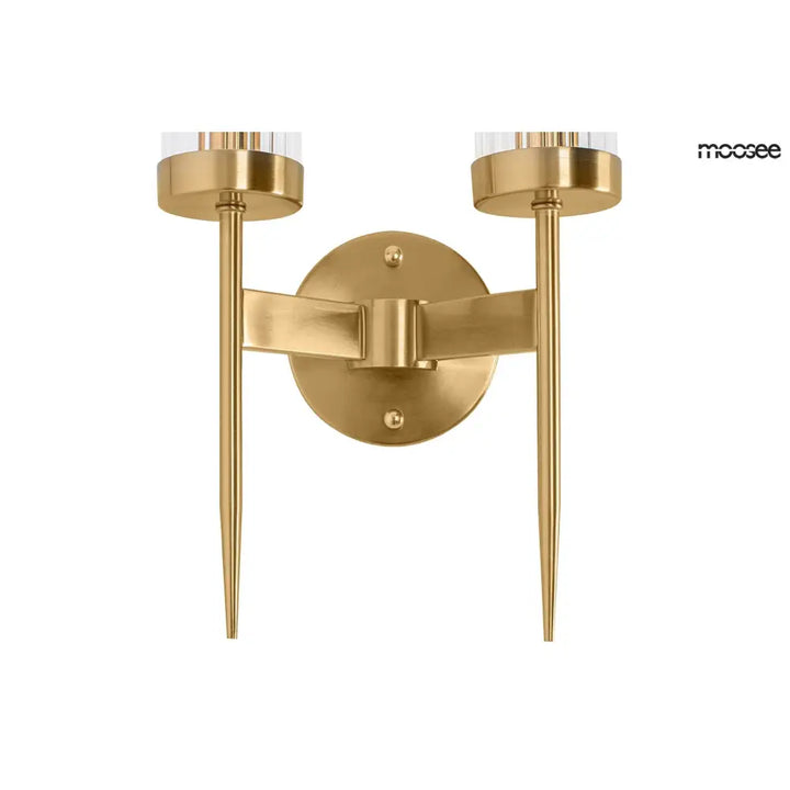 Vägglampa MOOSEE - TORCH TWIN, guld - produktbild av Vägglampor från Moosee | Arvande