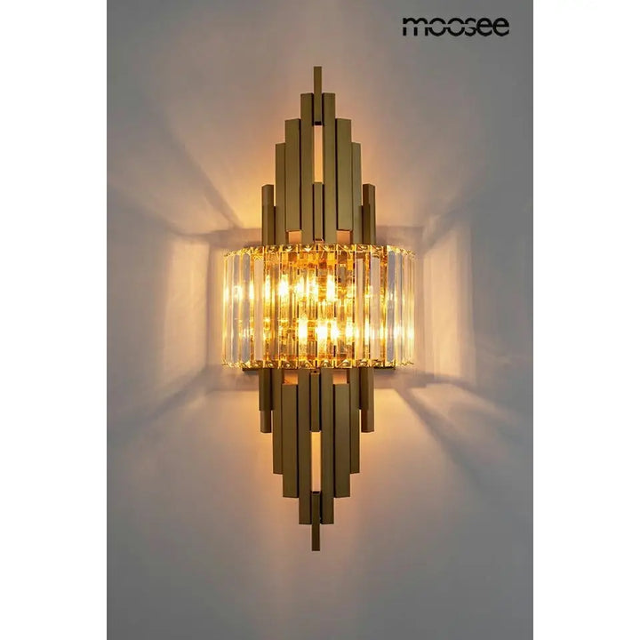 Vägglampa MOOSEE - TOWERS, guld - produktbild av Vägglampor från Moosee | Arvande