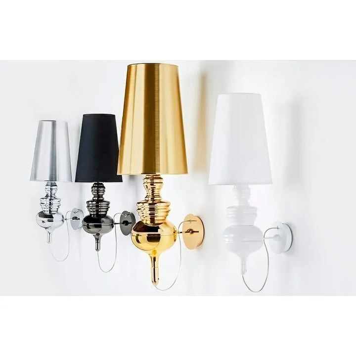 Vägglampa QUEEN WALL 23, krom – produktbild av Vägglampor från King Home | Arvande