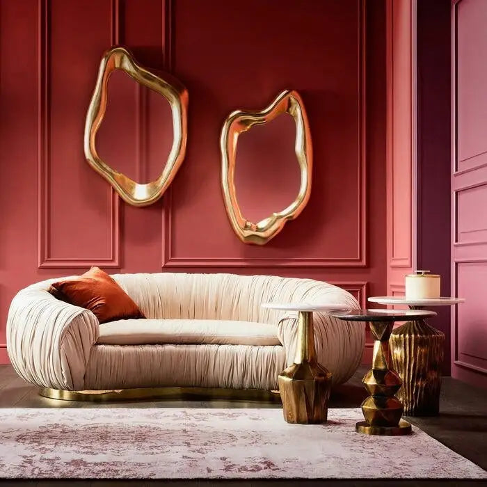 Väggspegel KARE DESIGN - HOLOGRAM, 117x68 cm, guld - produktbild av Speglar från Kare Design | Arvande