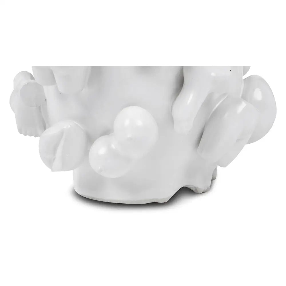 Vas KARE DESIGN - BODY PARTS, 37cm, vit – produktbild av Dekoration från Kare Design | Arvande