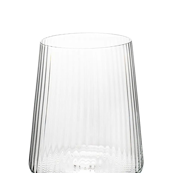 Vinglas KARE DESIGN - RIFFLE, 760 ml, transparent - produktbild av Inredning från Kare Design | Arvande
