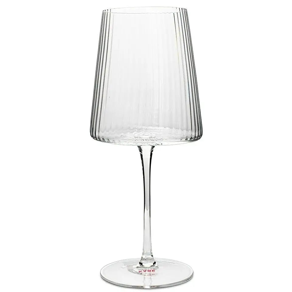 Vinglas KARE DESIGN - RIFFLE, 760 ml, transparent - produktbild av Inredning från Kare Design | Arvande