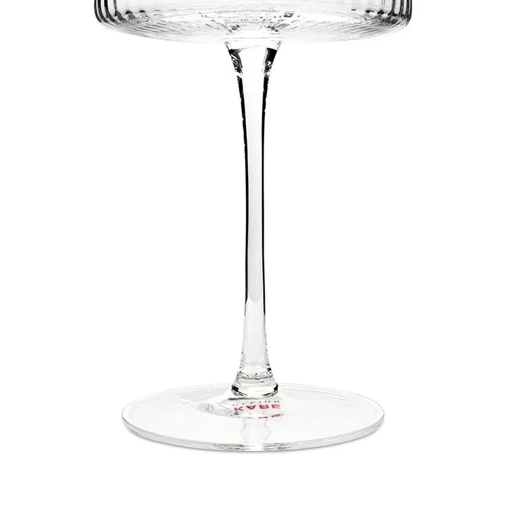 Vinglas KARE DESIGN - RIFFLE, 760 ml, transparent - produktbild av Inredning från Kare Design | Arvande